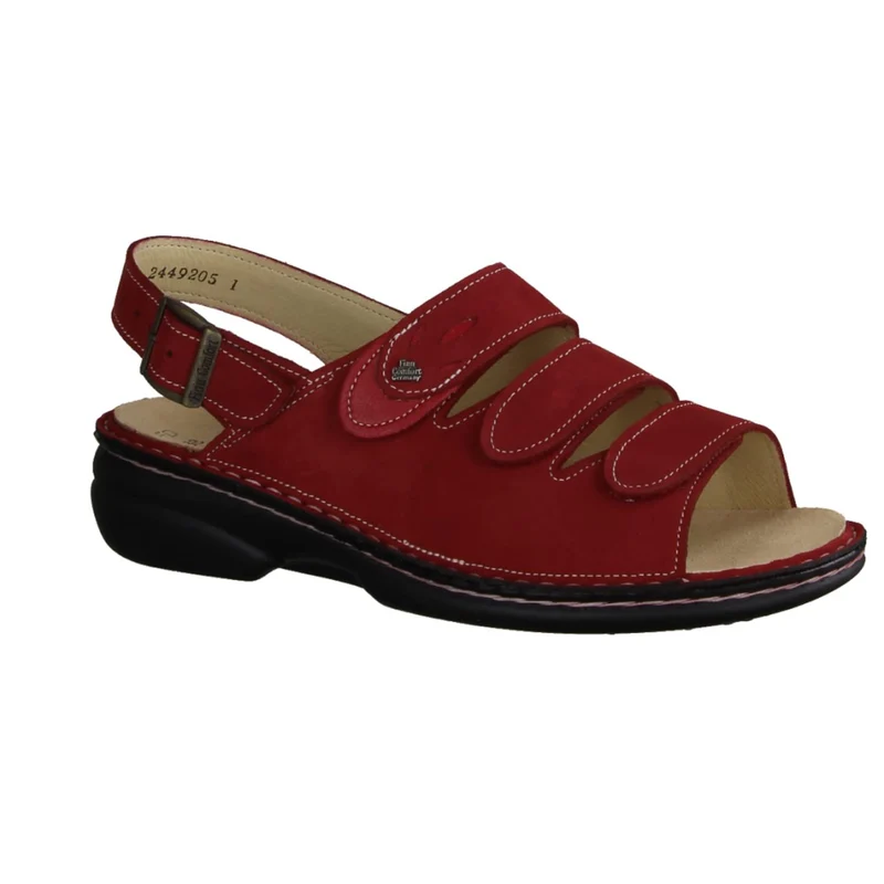 Finn Comfort Komfort Sandalen rot