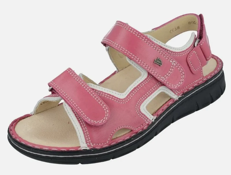 Finn Comfort Komfort Sandalen hellrot