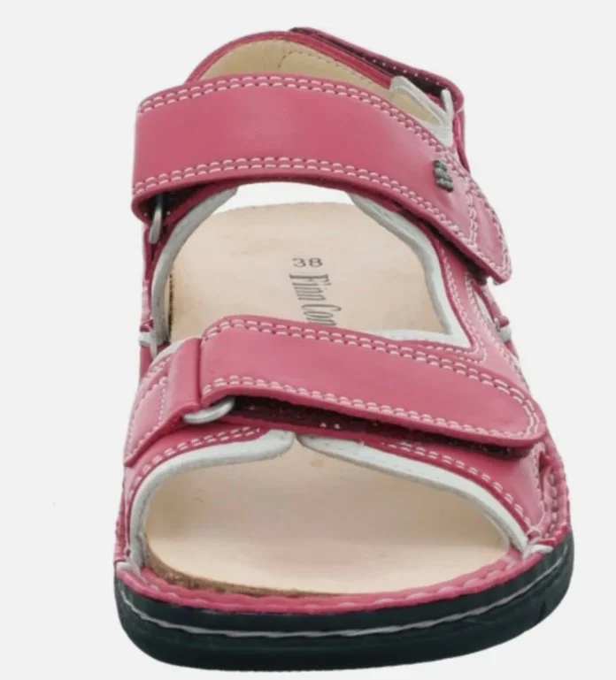 Finn Comfort Komfort Sandalen hellrot
