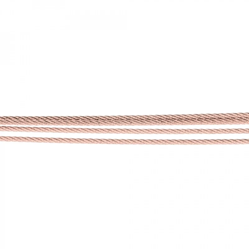 Ernstes Design Damen Halsreif 5-fach Länge 40cm Gold DS5-RG-40