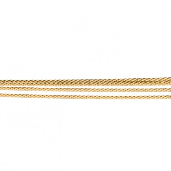 Ernstes Design Damen Halsreif 5-fach Länge 40cm Gold DS5-GG-40