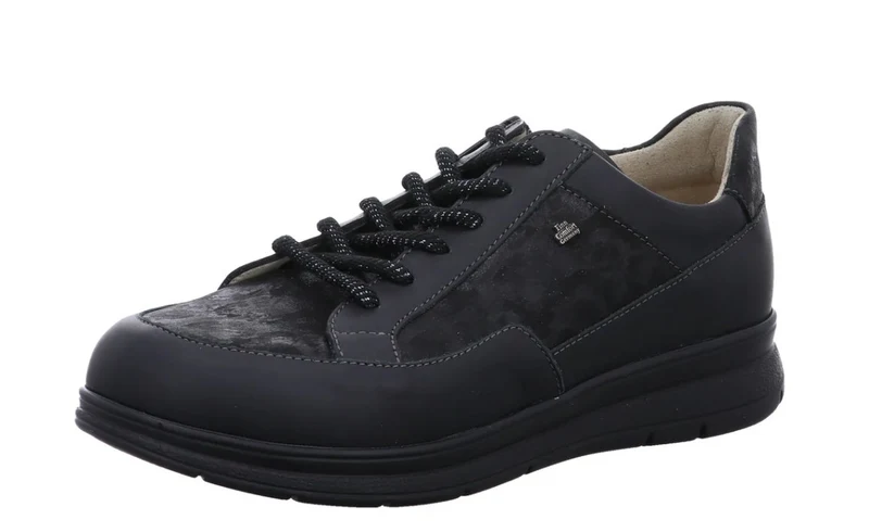Finn Comfort Freizeit Schnürer schwarz