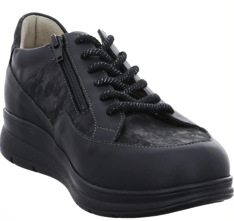 Finn Comfort Freizeit Schnürer schwarz