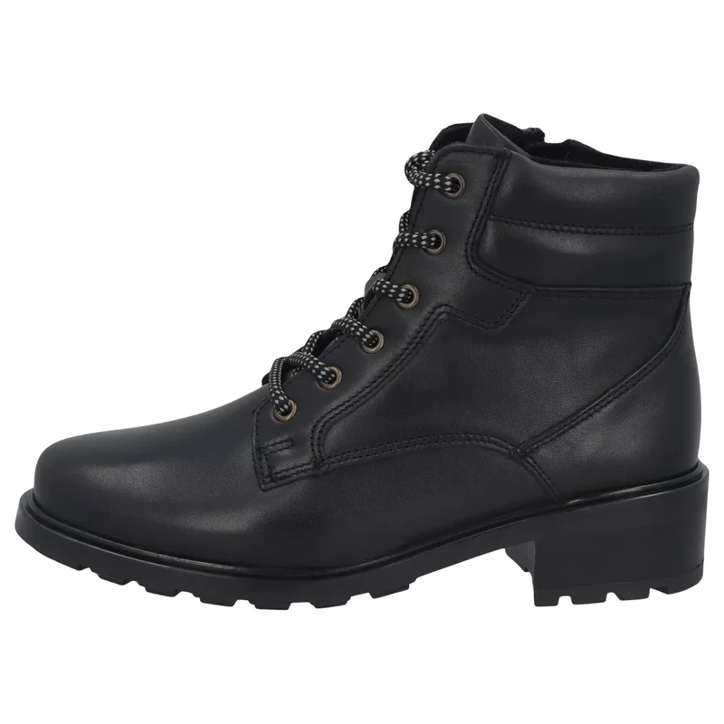 Solidus Schnür-Stiefeletten schwarz