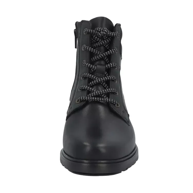 Solidus Schnür-Stiefeletten schwarz