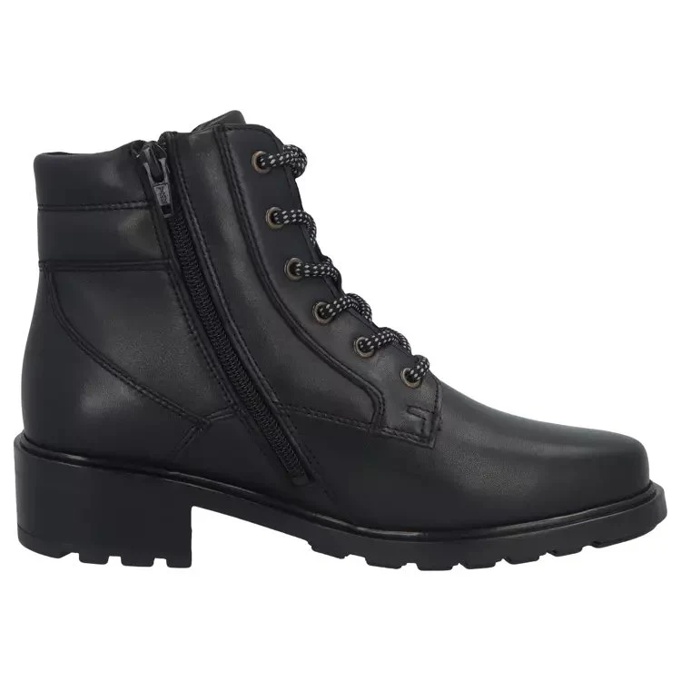 Solidus Schnür-Stiefeletten schwarz