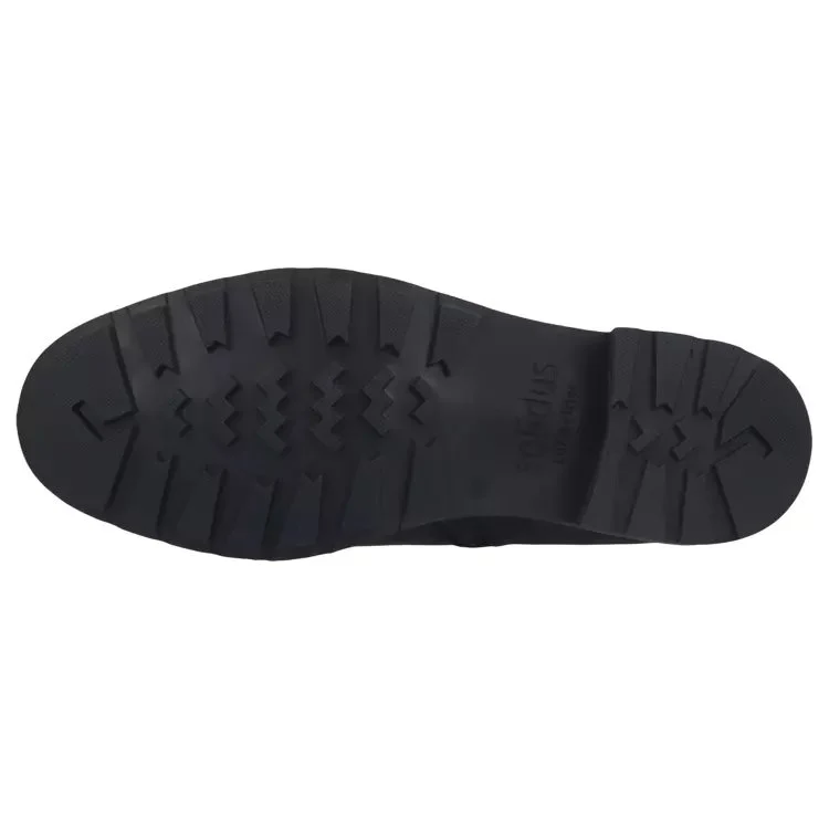 Solidus Schnür-Stiefeletten schwarz