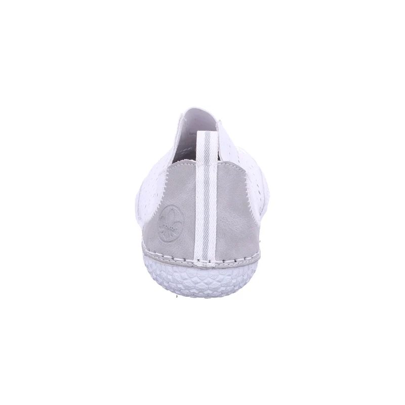 Rieker Sportliche Slipper weiß