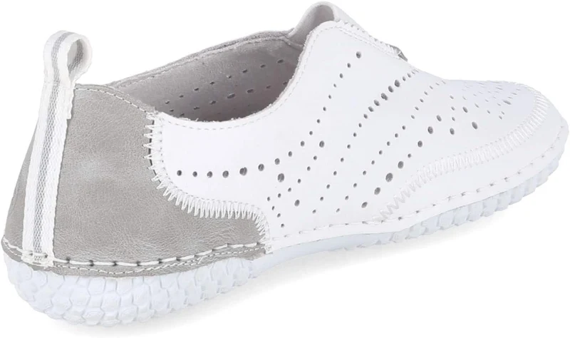 Rieker Sportliche Slipper weiß