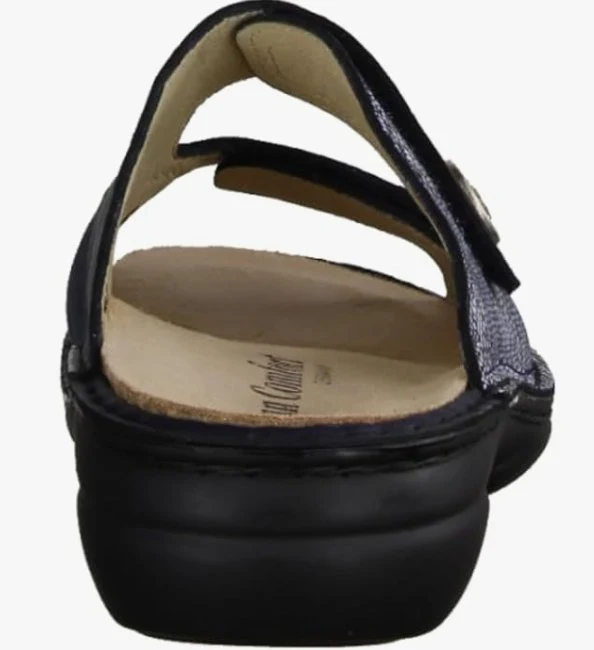 Finn Comfort Pantoletten Dunkelblau