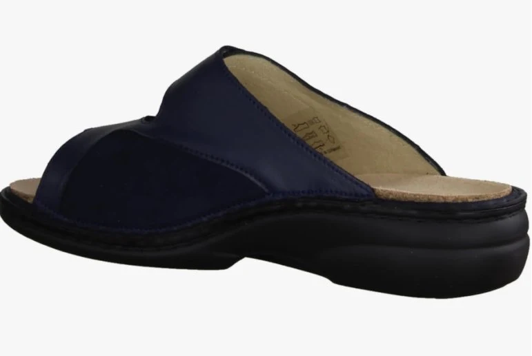 Finn Comfort Pantoletten Dunkelblau