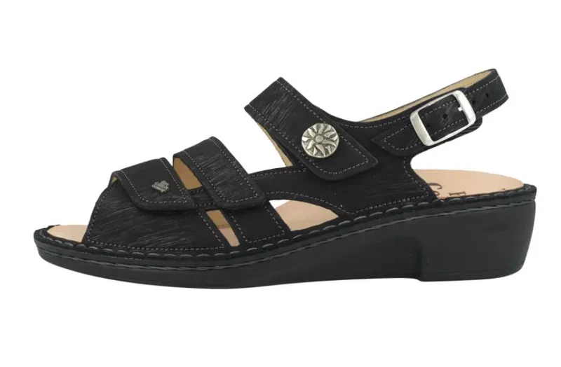 Finn Comfort Sandale Schwarz