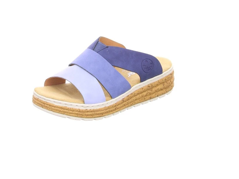 Rieker Pantolette Blau