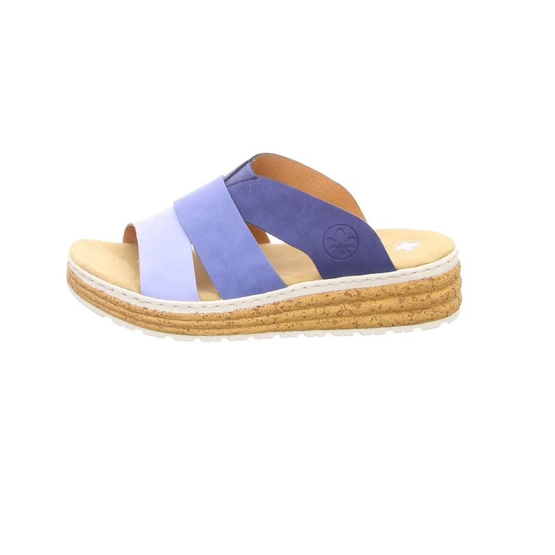 Rieker Pantolette Blau