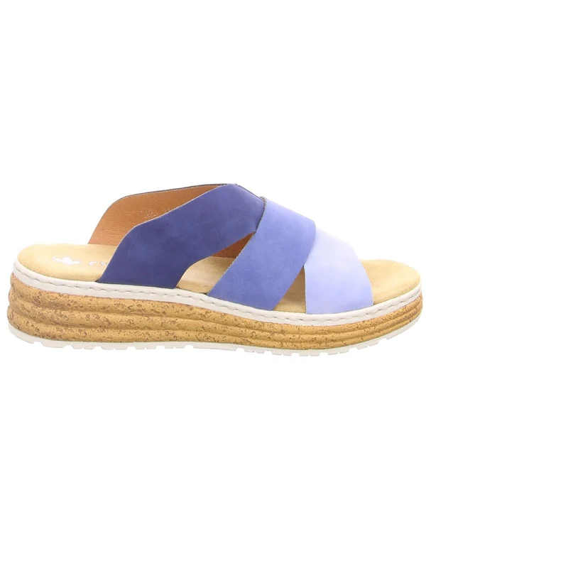 Rieker Pantolette Blau