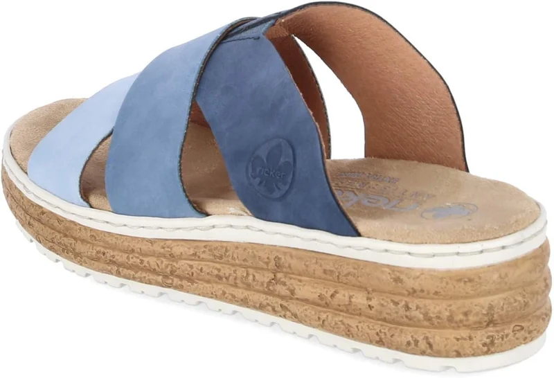 Rieker Pantolette Blau