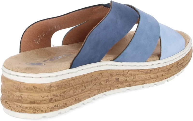 Rieker Pantolette Blau