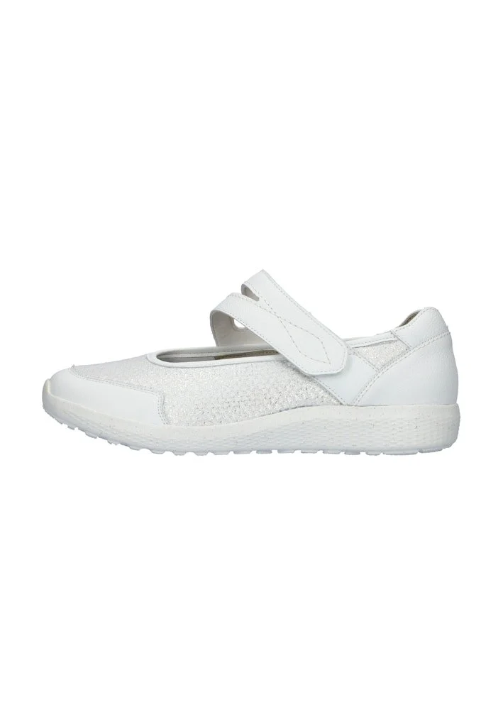 Waldläufer Ballerinas weiß