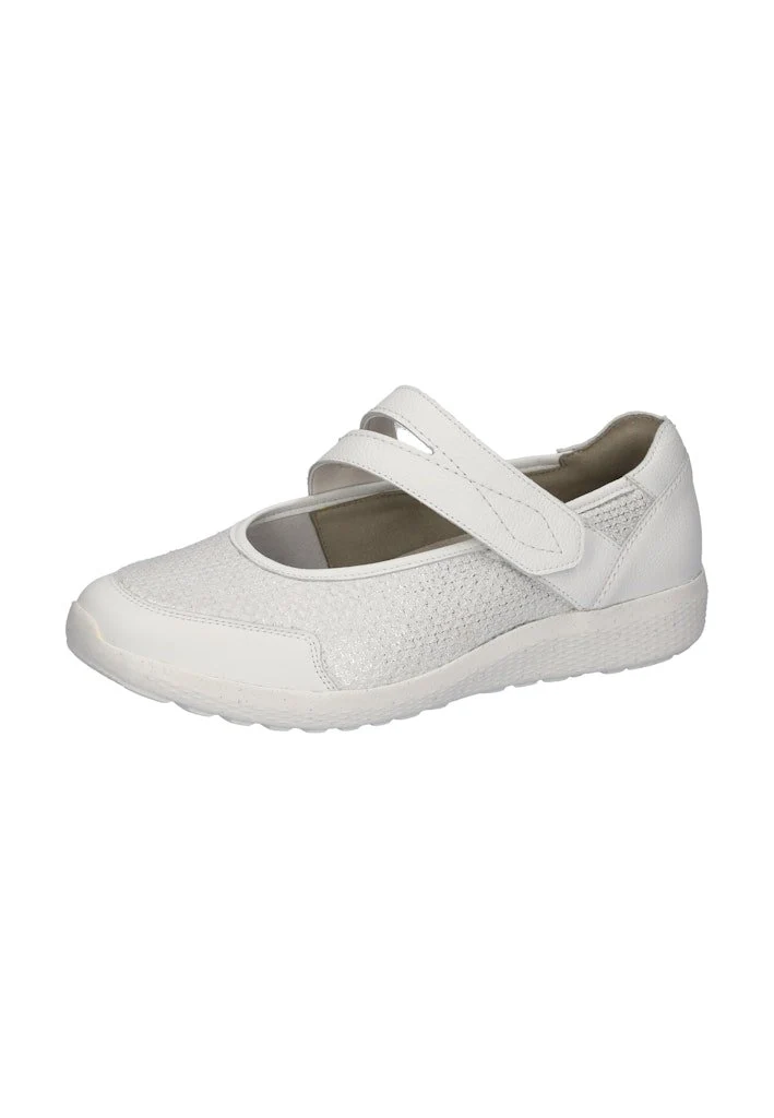 Waldläufer Ballerinas weiß