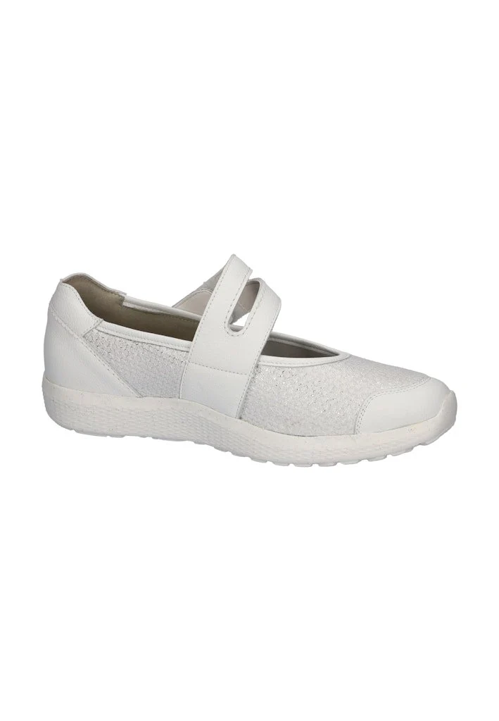 Waldläufer Ballerinas weiß
