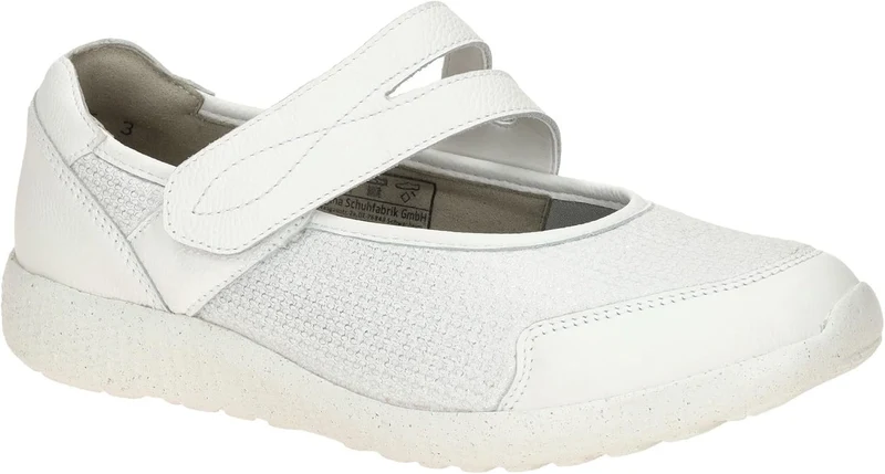 Waldläufer Ballerinas weiß