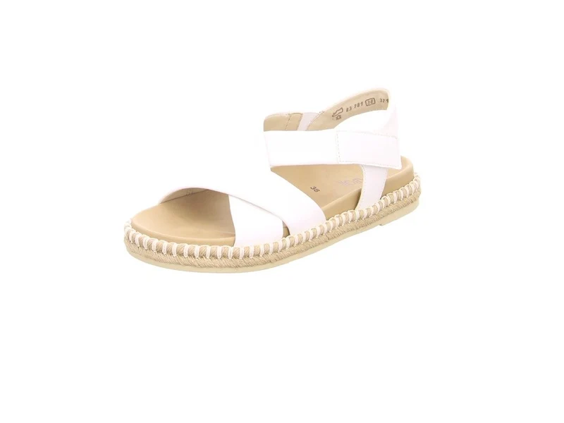 Gabor Riemchen Sandalen weiß