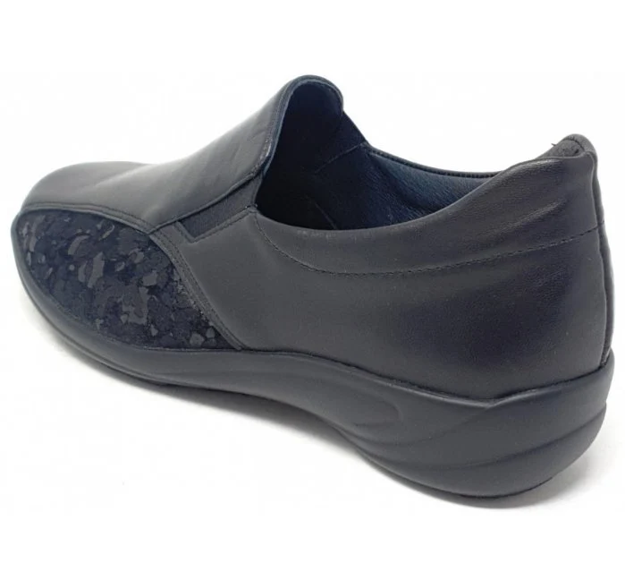 Semler Komfort Slipper schwarz