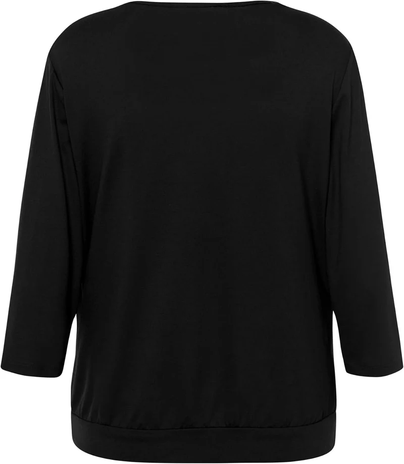 Frank Walder Longbluse schwarz