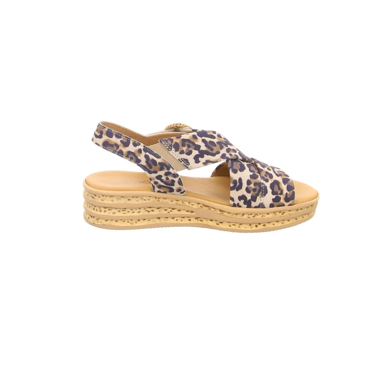 Gabor Keilsandalen beige