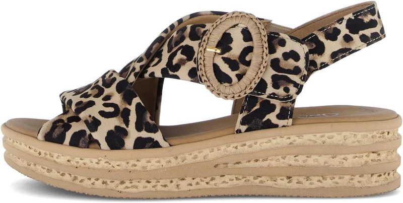 Gabor Keilsandalen beige