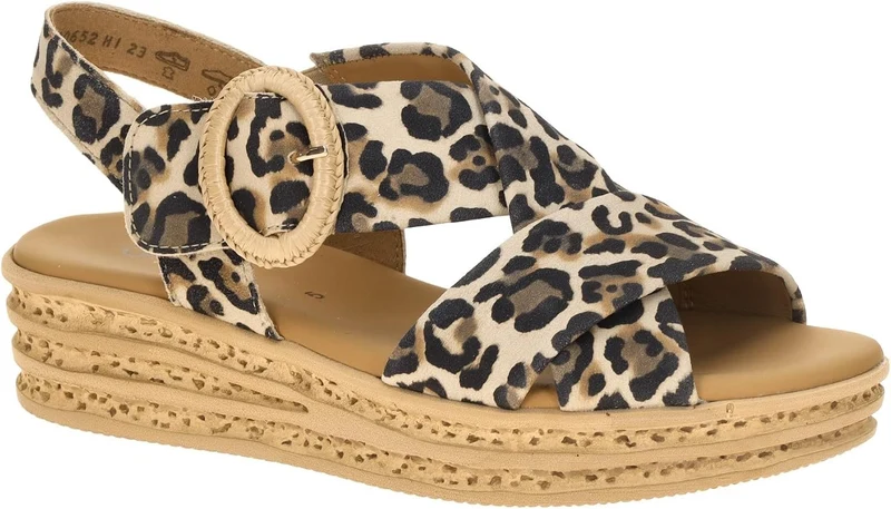 Gabor Keilsandalen beige