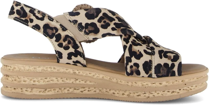 Gabor Keilsandalen beige