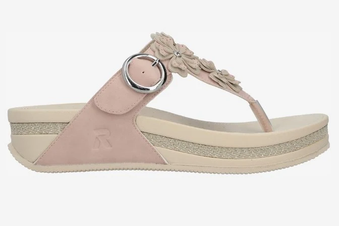 Rieker Zehentrenner rosa