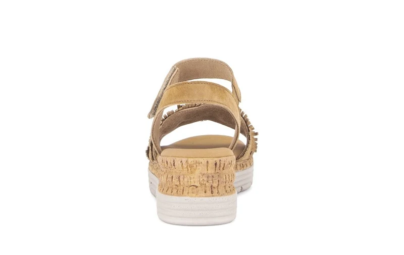 Gabor Keilsandalen beige