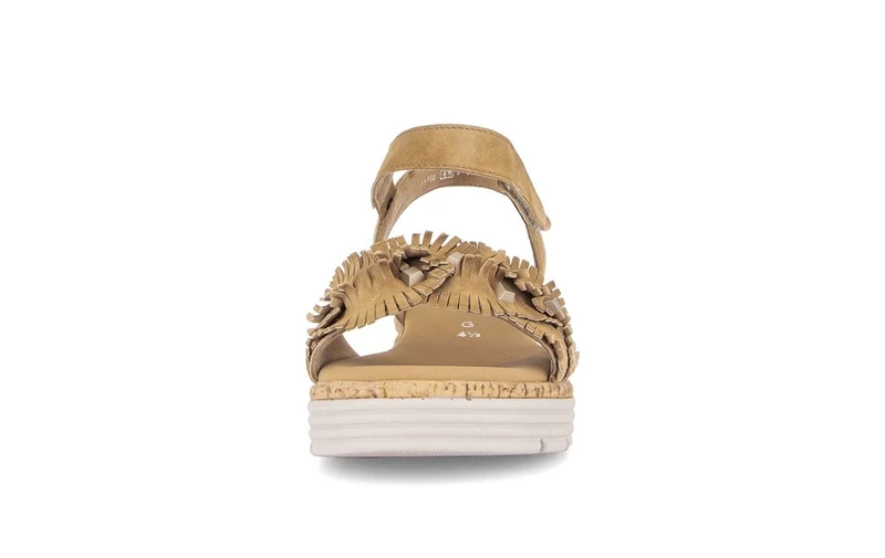 Gabor Keilsandalen beige