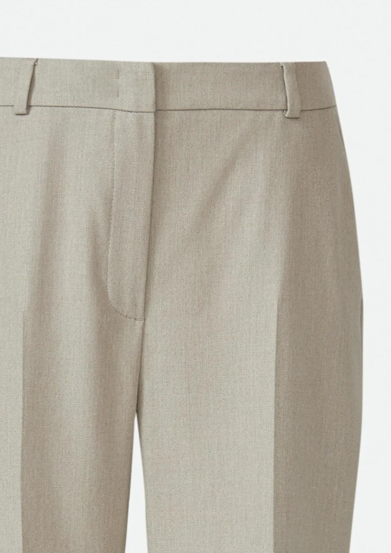 Comma Stoffhose braun