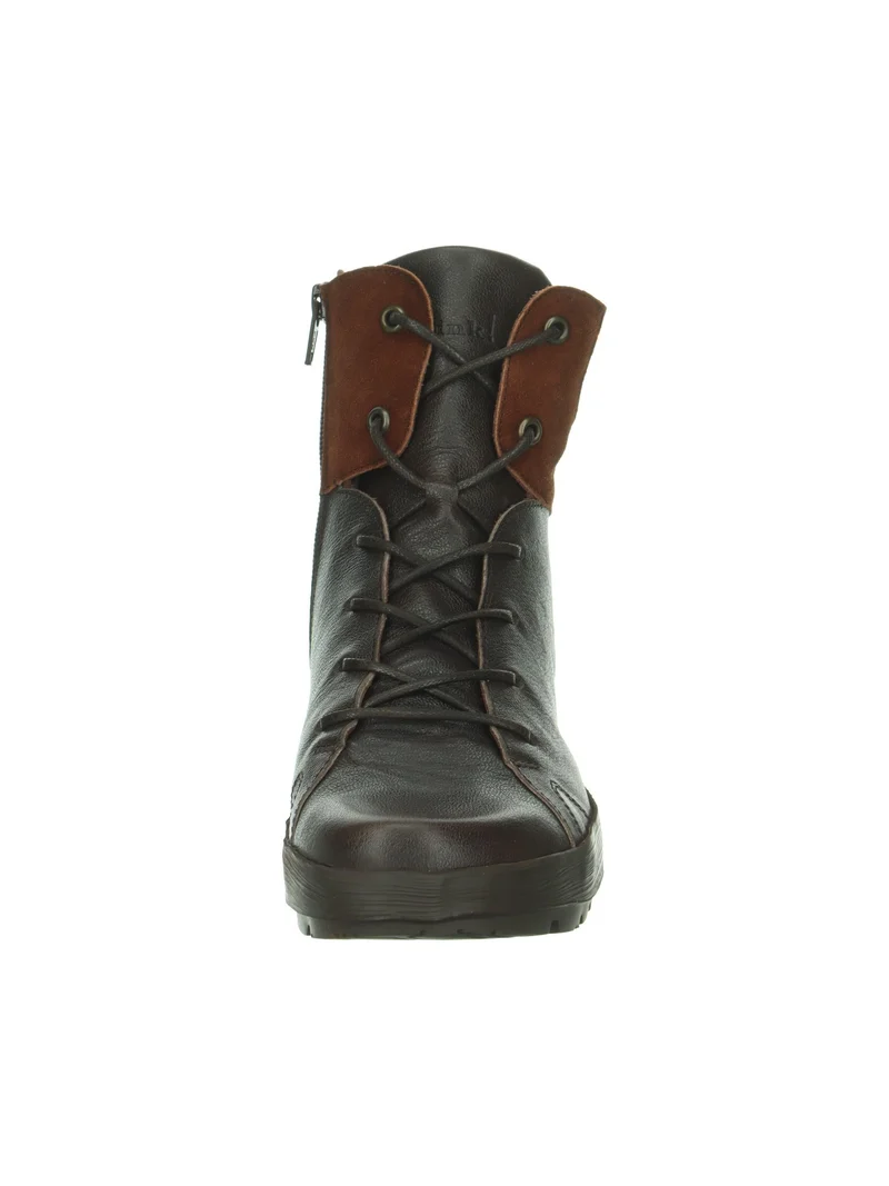Think Schnür-Stiefeletten schwarz