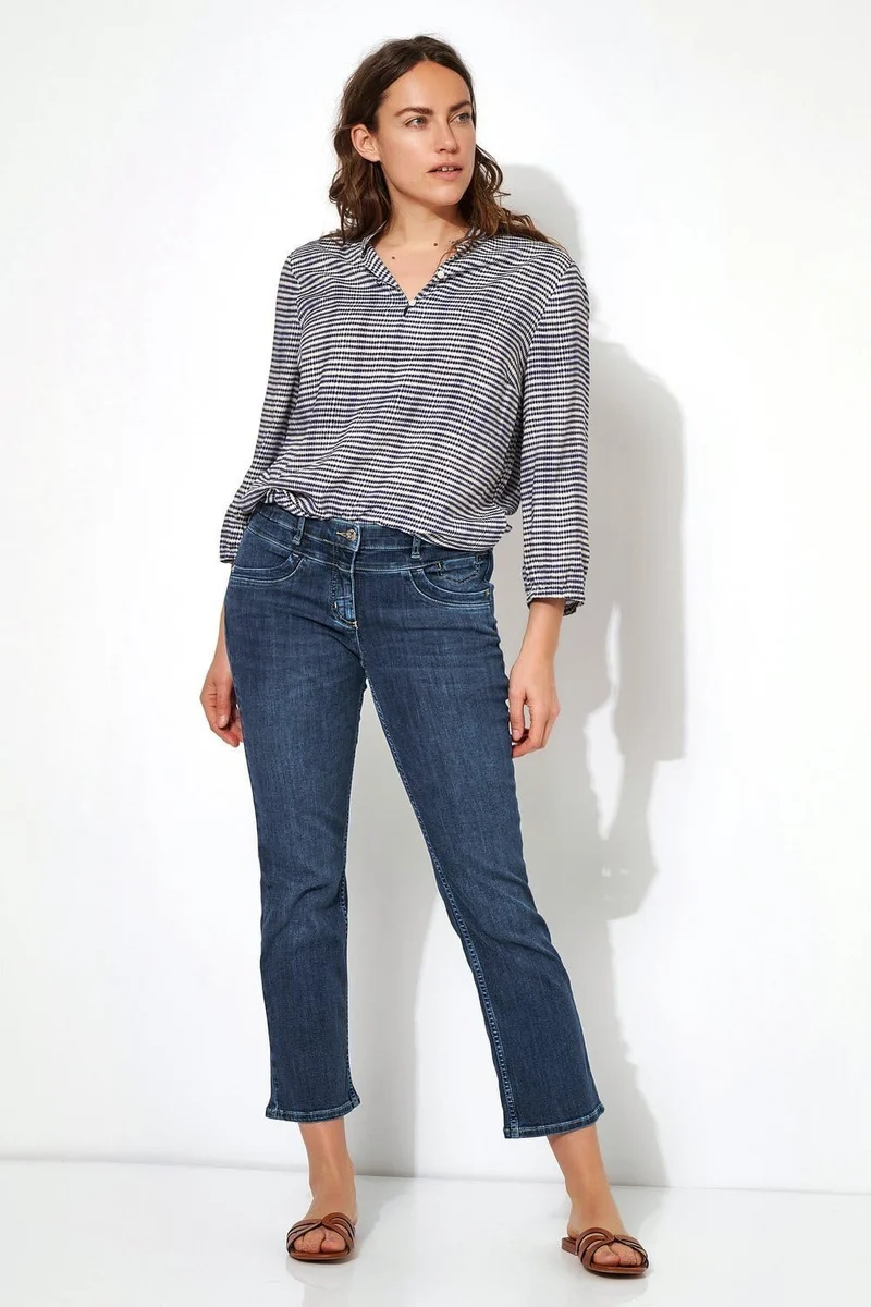 Toni 7/8 Hose Blau