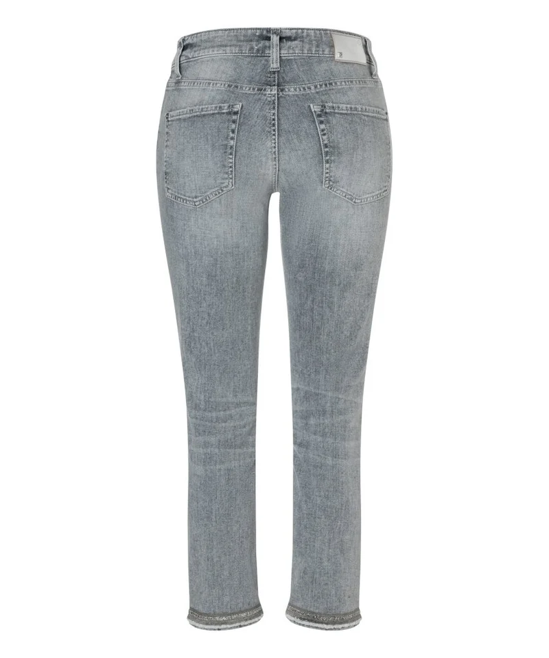 Cambio Slim Fit Jeans grau