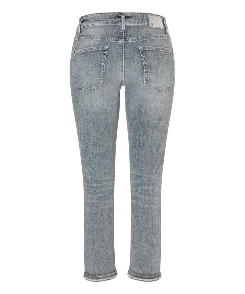 Cambio Slim Fit Jeans grau