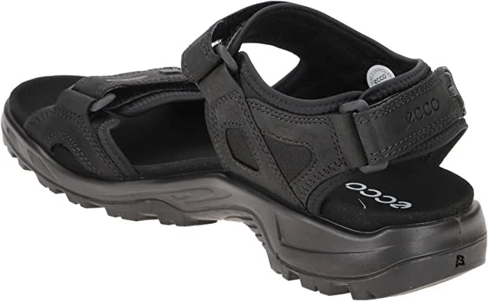 Ecco Sportliche Sandalen schwarz