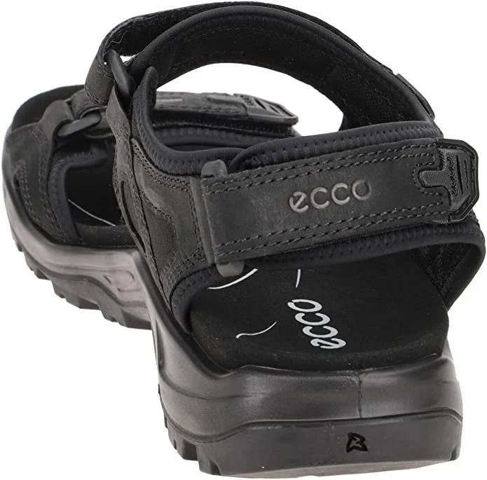 Ecco Sportliche Sandalen schwarz
