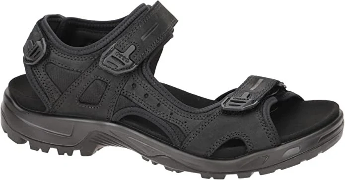 Ecco Sportliche Sandalen schwarz