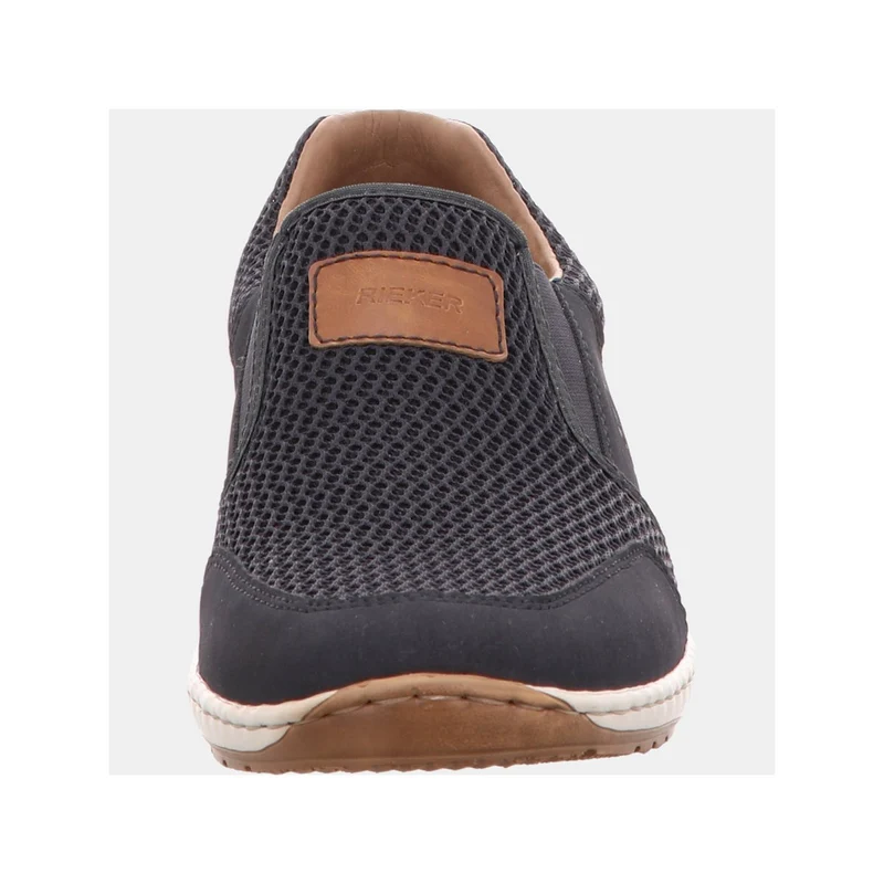 Rieker Sportliche Slipper blau