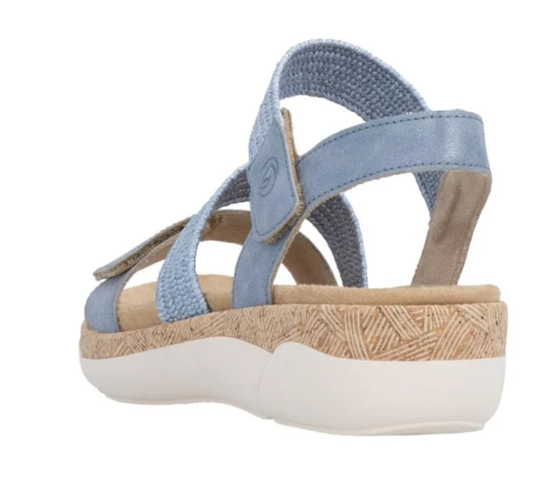 Remonte Komfort Sandalen Hellblau