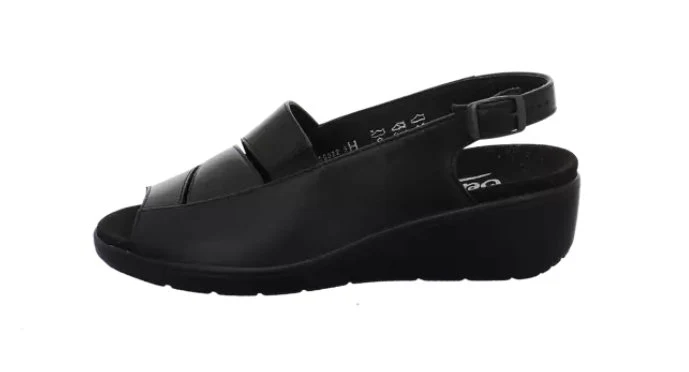 Semler Keilsandalen schwarz