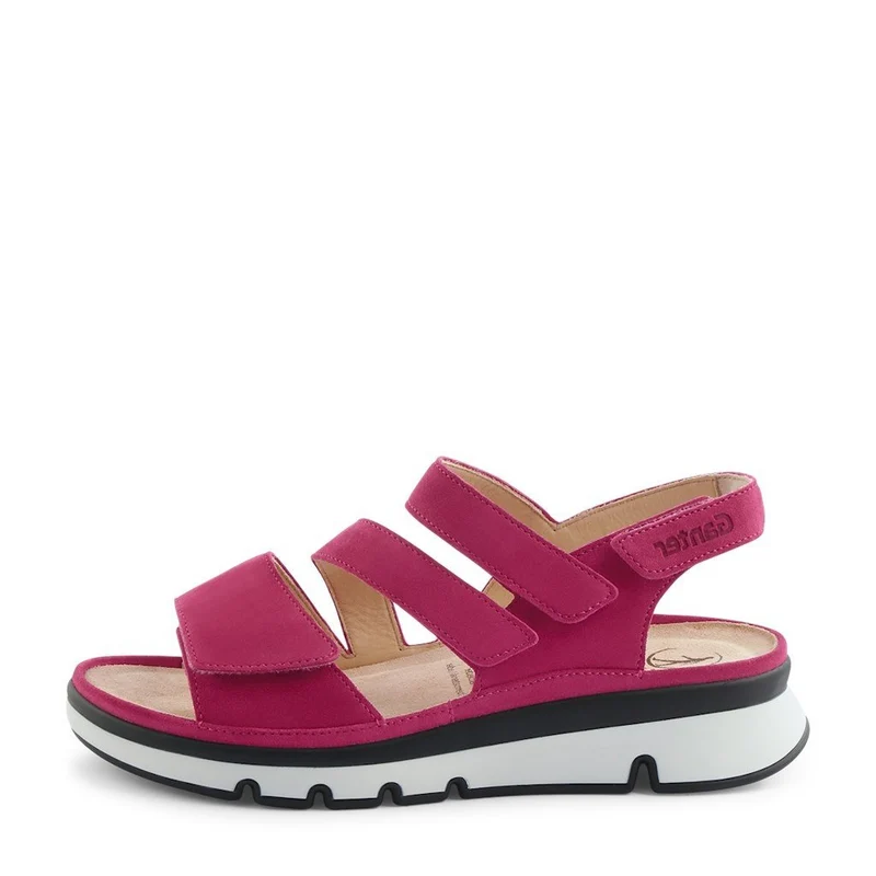 Ganter Riemchen Sandalen weinrot