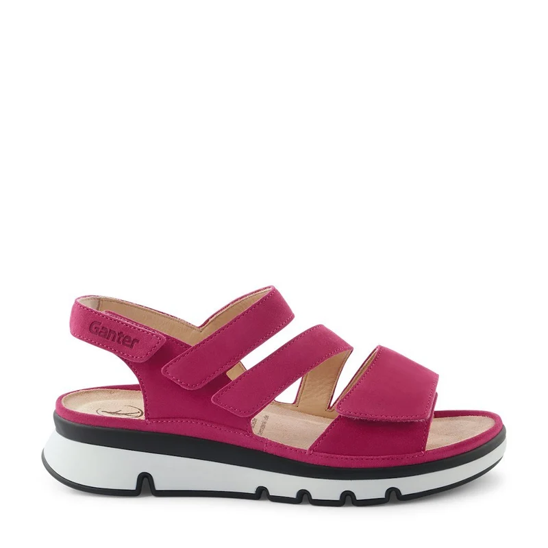 Ganter Riemchen Sandalen weinrot