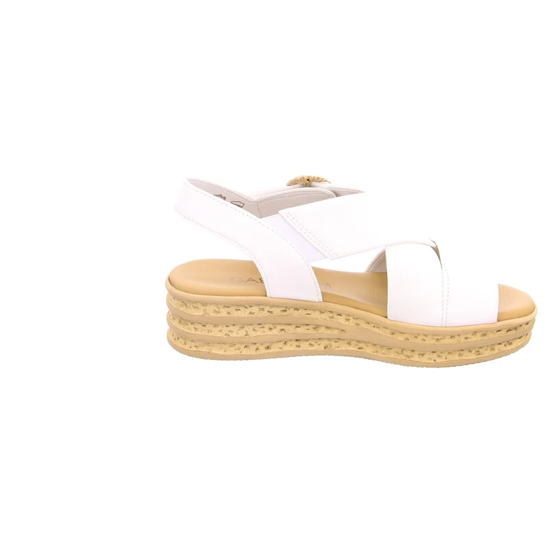 Gabor Plateau Sandalen Hellbraun