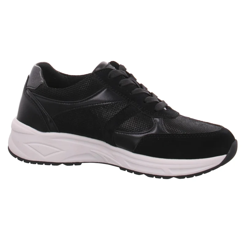 Waldläufer Sneaker schwarz
